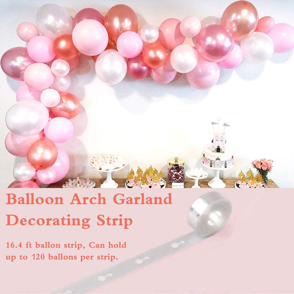 5 Meter Balloon Garland / Chain / Arch making Plastic Strip
